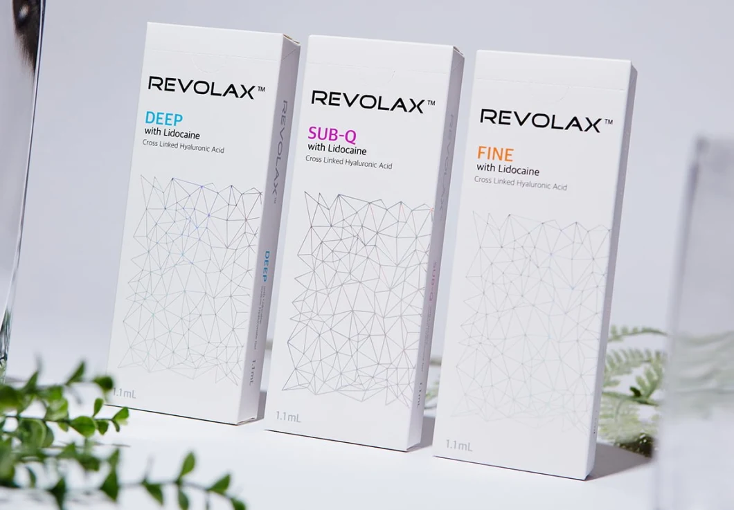 Korea Revolax 1ml Hyaluronate Acid Gel Injection Dermal Filler for Face Skin Nose up