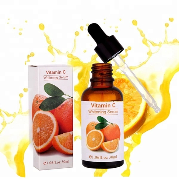 Private Label  Organic Anti-Aging Moisturizing Skin 20% Vitamin C Serum  with Hyaluronic Acid