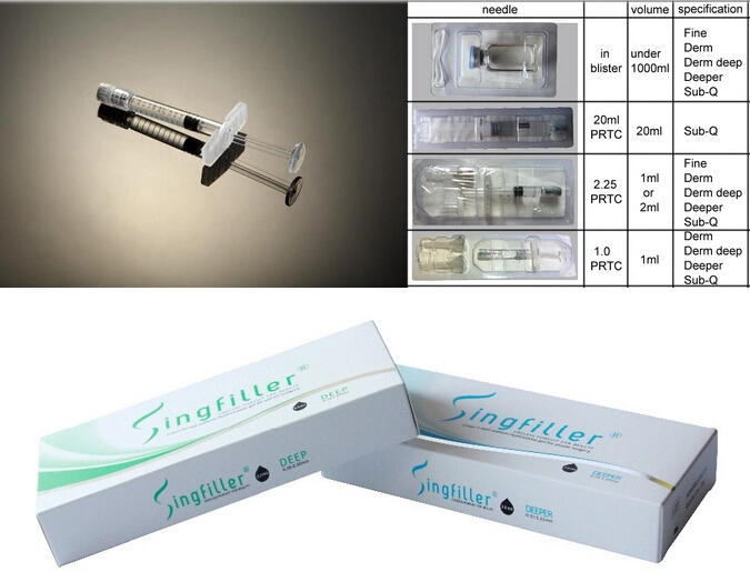 Singfiller Hyaluronic Acid Dermal Filler for Lip Filler (derm 1.0ml)