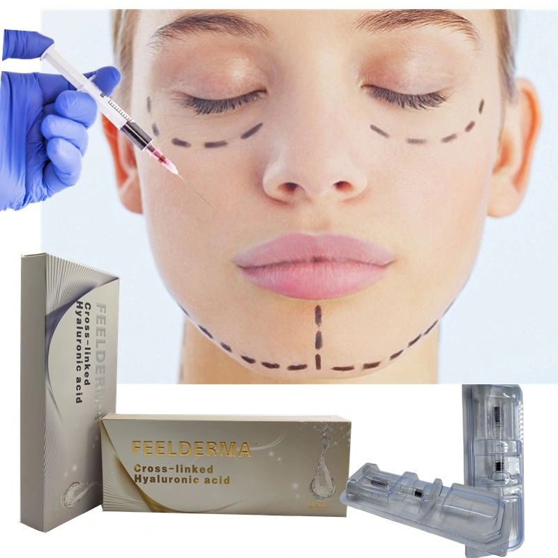 Cross-Linked Hyaluronic Acid Dermal Filler / Breast Injection/ Lip / Buttock Injection