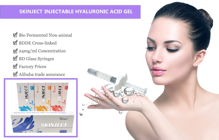 Skinject Injectable Gel Dermal Filler Ha Breast Buttock Penis Enhancement Filler 10ml