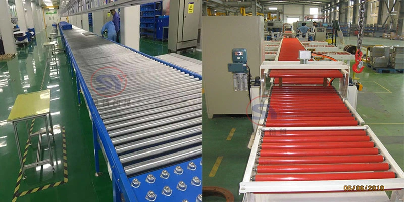 Commercial Use Electrical Assembly Roller Conveyor Line China Manufacturer