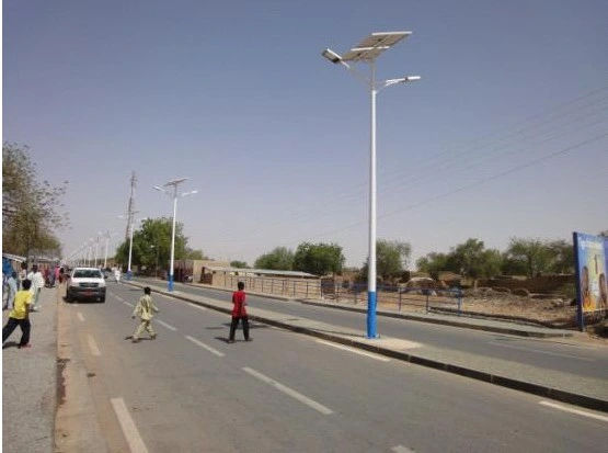 Outdoor Lights 6m Street Pole 30W Solar Powered Energy LED Street Lights Price List