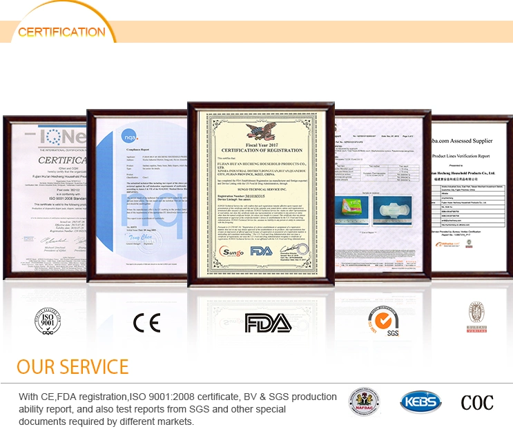 Hospital Night Use Lady Sanitary Napkin American Companies