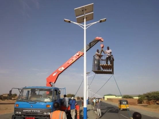 Outdoor Lights 6m Street Pole 30W Solar Powered Energy LED Street Lights Price List