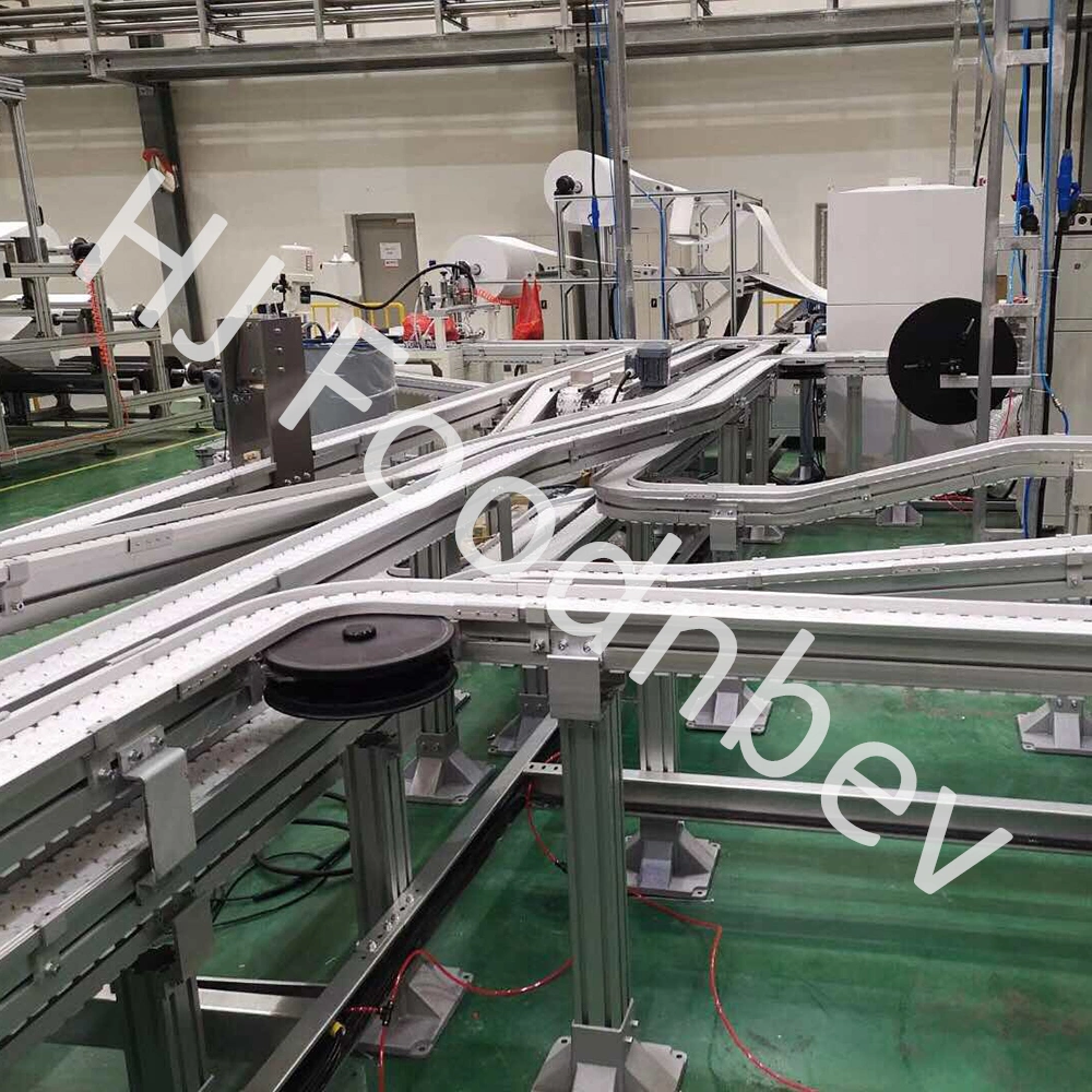 Adding Baffle Customized Green PVC Agriculture Machinery Conveyor Belt for Universal Assembly Line Packing Line