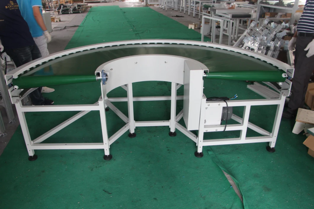 Curve Belt Conveyor 180 Degree Conveyor with Factory Price