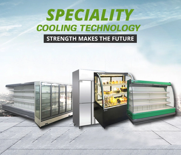 Wholesale Supermarket Display Refrigerator Glass Door Display Freezer Cabinets Commercial Refrigerator for Beverages