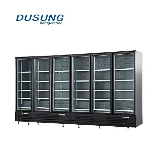 Commercial Air Curtain Refrigerator and Convenience Store Display Refrigerator