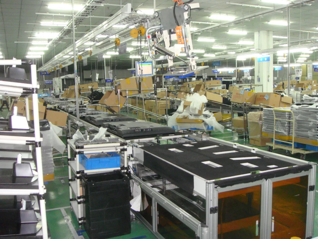 Professional Customized LCD TV Assembly Line Belt Conveyor