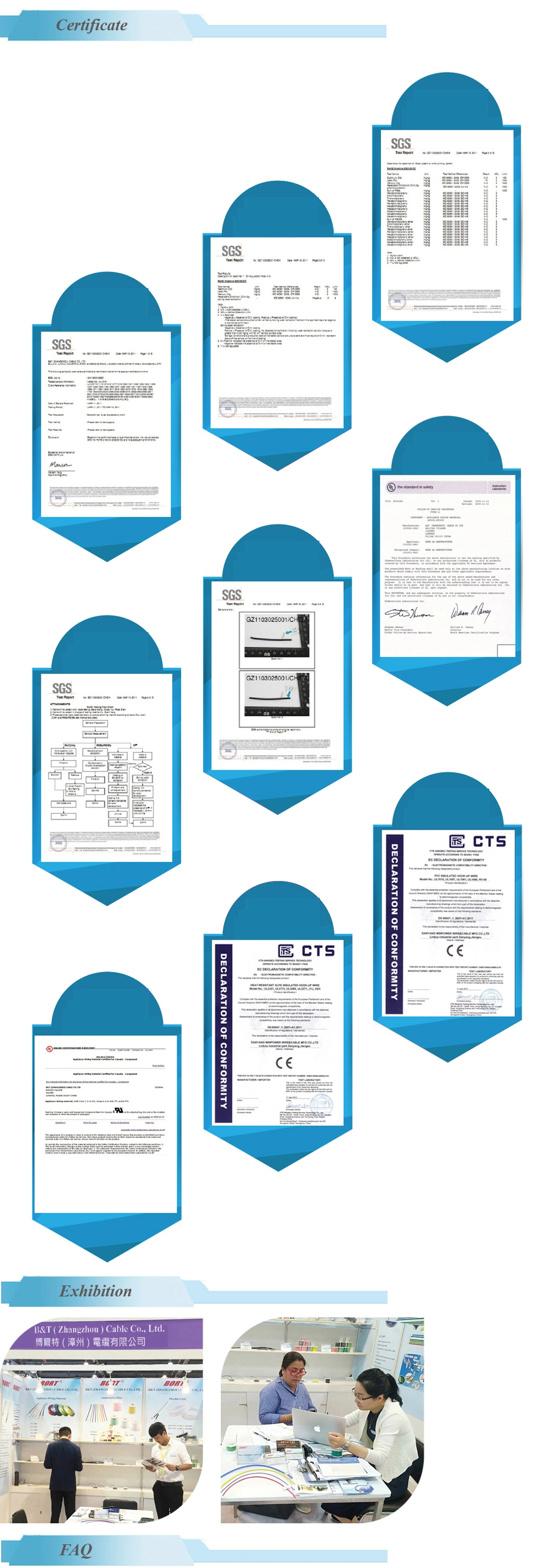 UL1430 24 AWG 105 Degree Xlpvc Electrical Assembly Line