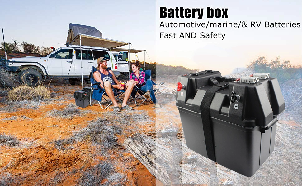 Powered Battery Box Camping Battery Box