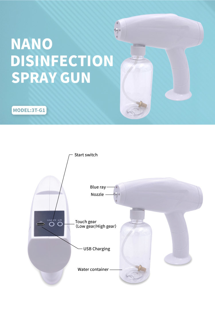 The Most Popular Electrostatic Plastic Sprayer Cordless Battery Spray Gun Disinfection Sprayer