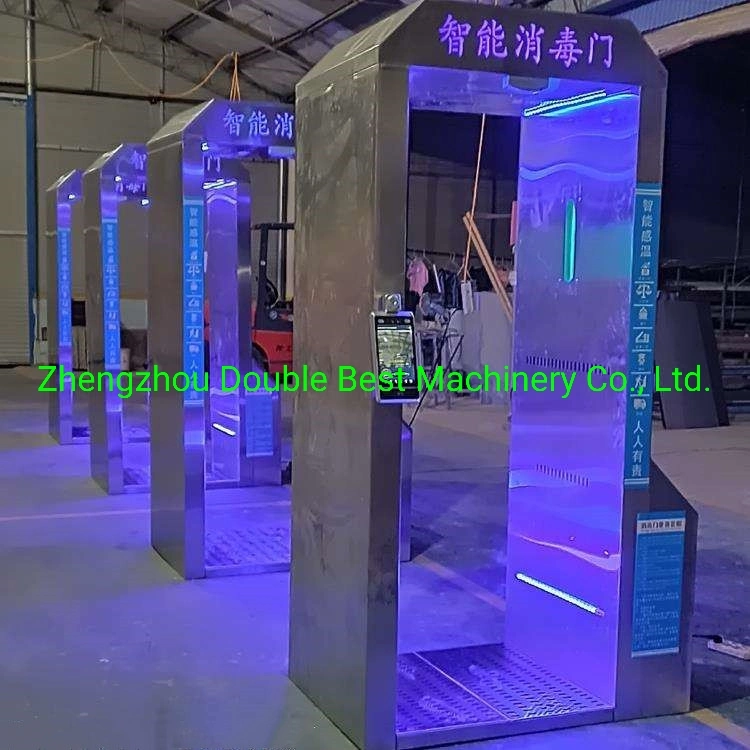 Automatic Spray Disinfection Fog Door Walk Through Door Type Disinfection Security Disinfection Gate