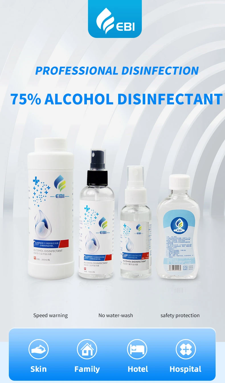 75 % Alcohol Disinfectant Spray Commercial Fog Spray Disinfection 100ml