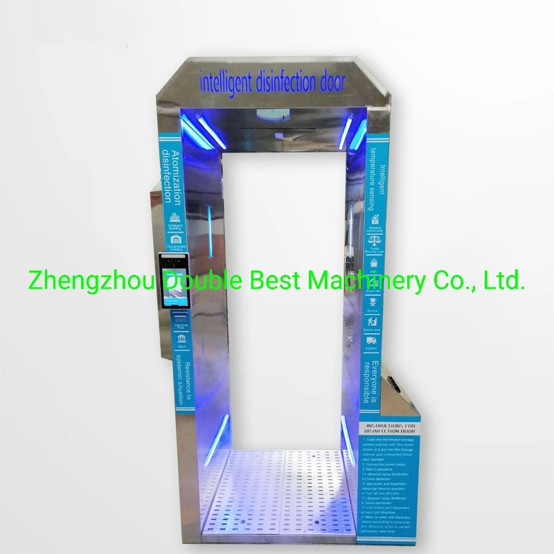 Automatic Spray Disinfection Fog Door Walk Through Door Type Disinfection Security Disinfection Gate