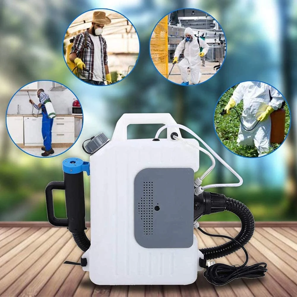 10L Electric Ulv Sprayer Disinfection Fogger Spray Distance Mosquito Killer Portable Ultra-Low Atomizer Foggimg Machine