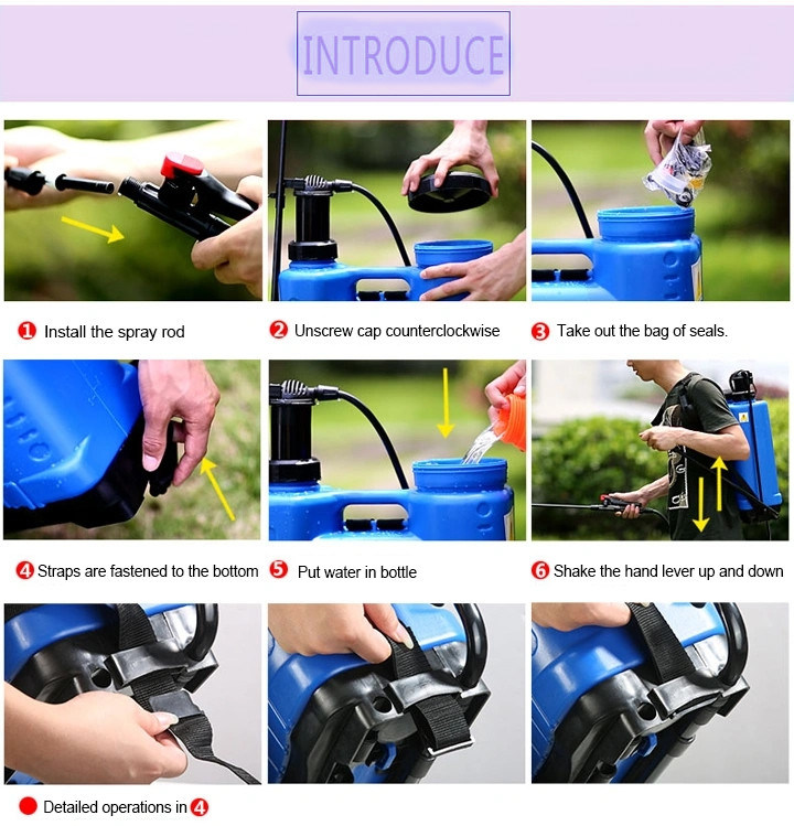 18L Garden Power Tool Agricultural Weed Watering Backpack Electrostatic Sprayer Machine Battery Sprayer