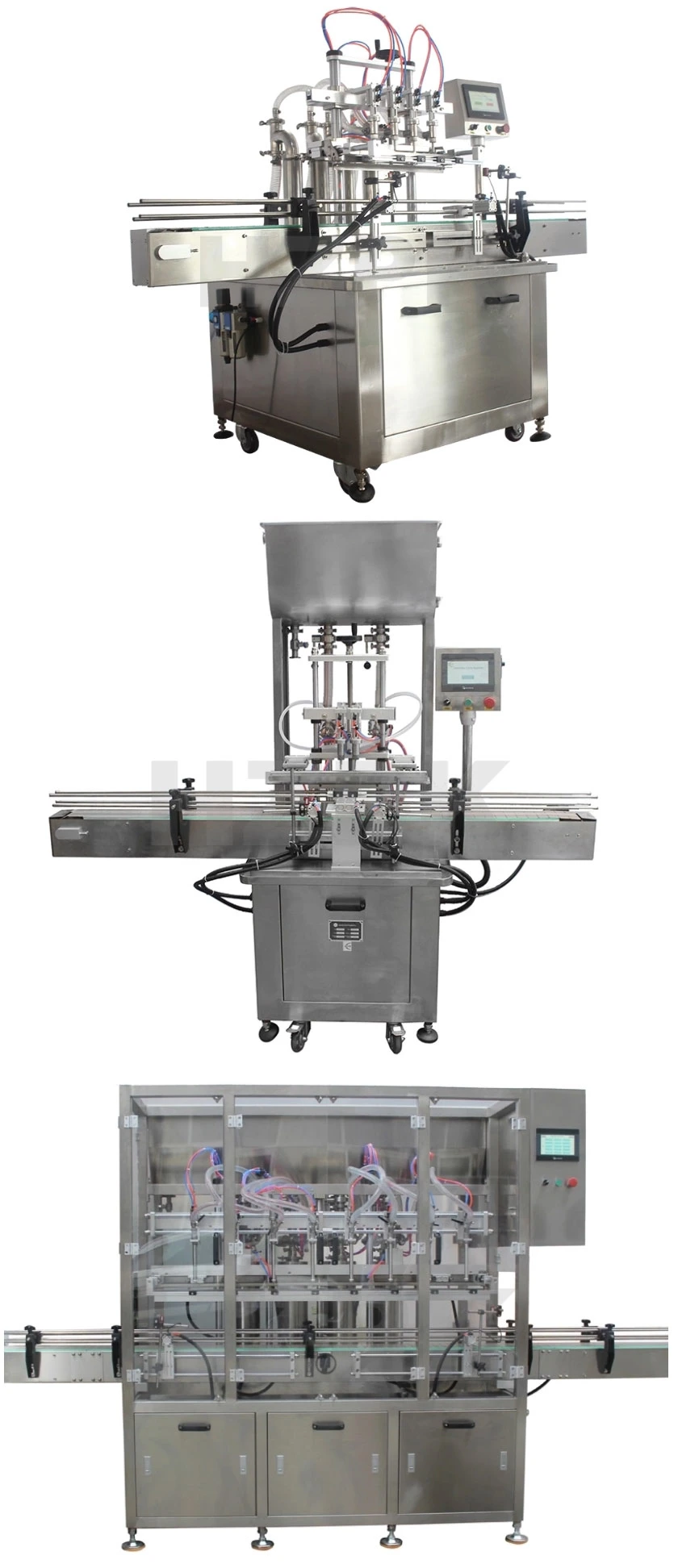 Hzpk 4 Heads Automatic Hand Sanitizer Filling Machine/ Sanitizer Filling Machine/ Hand Sanitizer Filler