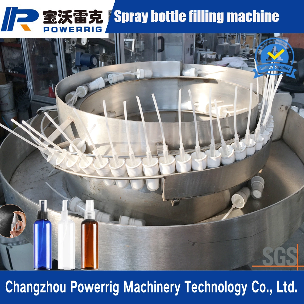 Automatic Hand Sanitizer Spray Bottle Filling Capping Machine