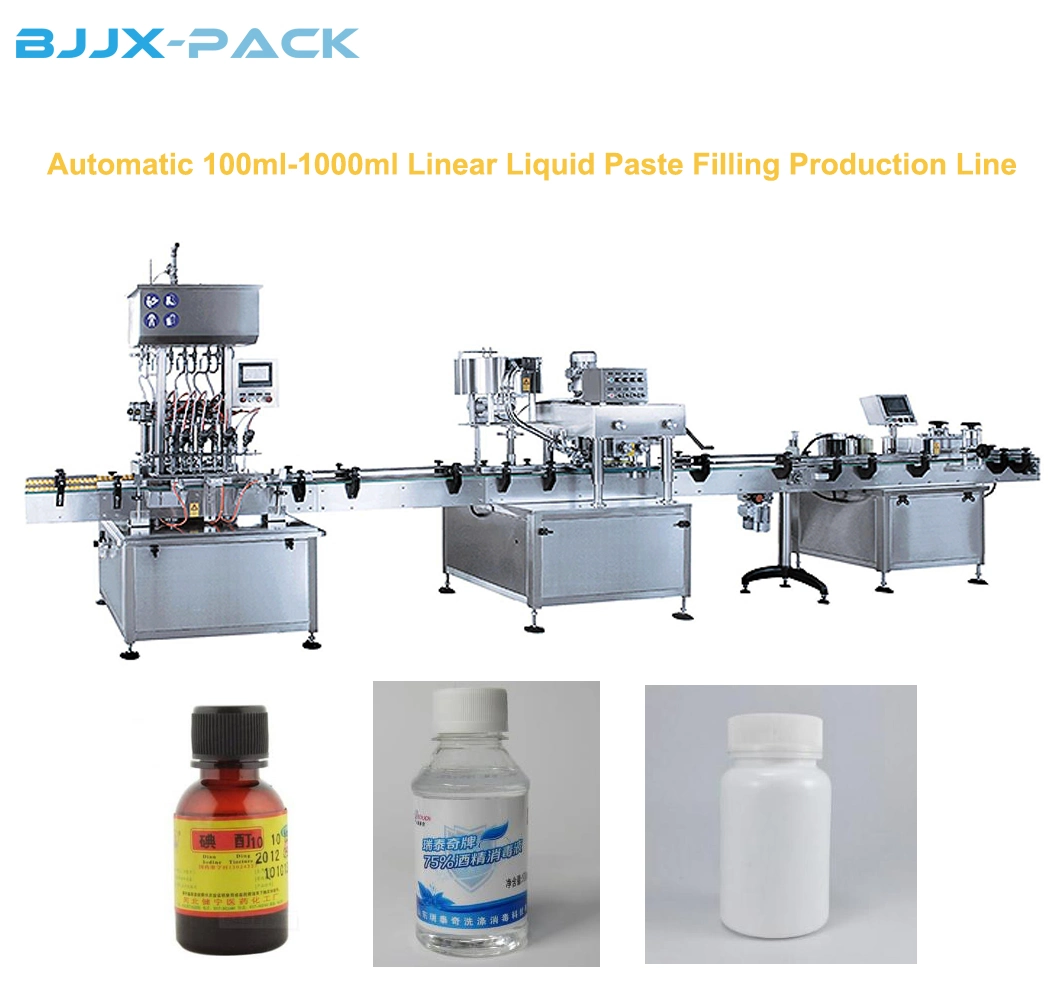 Medical Disinfectant 75% Ethanol Filling Machine Disinfection Water Filling Machine Ethanol Disinfectant Filling Machine