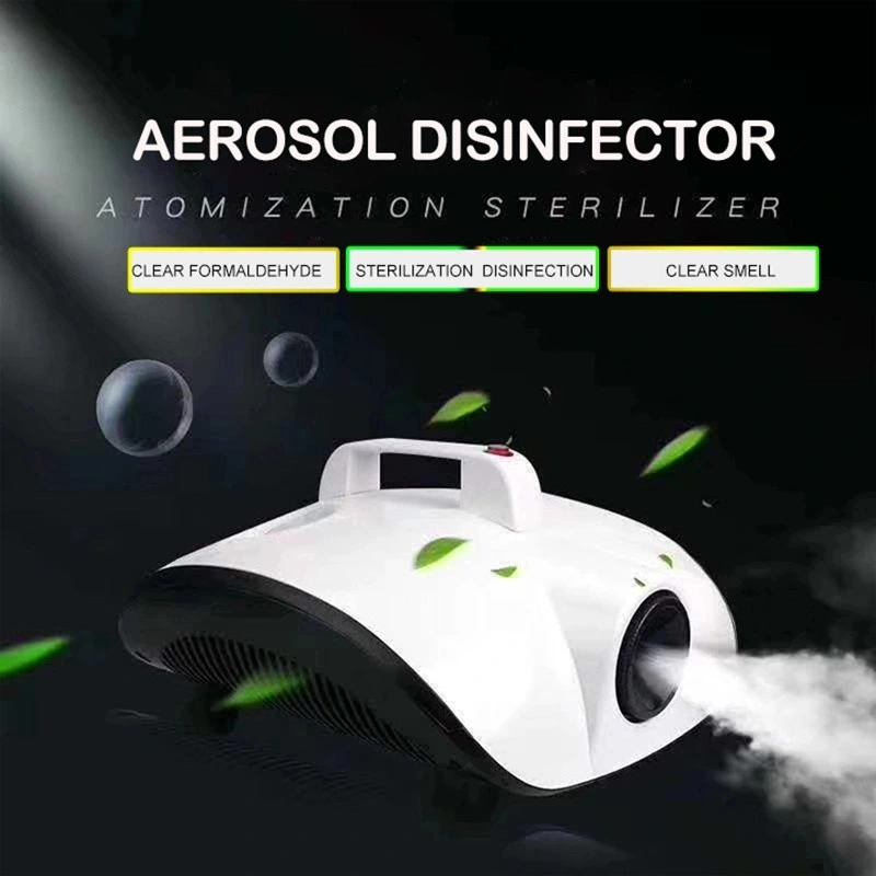 1500W Mini DJ Fog Bacteria Atomizing Disinfector Mosquito Steriller Device Smoke Machine for Cars Fogging Machine