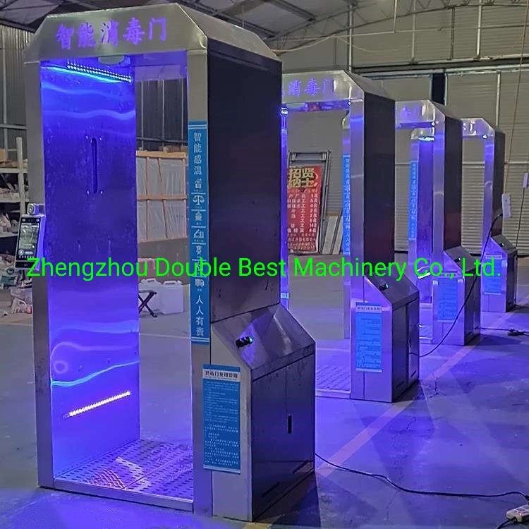 Automatic Spray Disinfection Fog Door Walk Through Door Type Disinfection Security Disinfection Gate