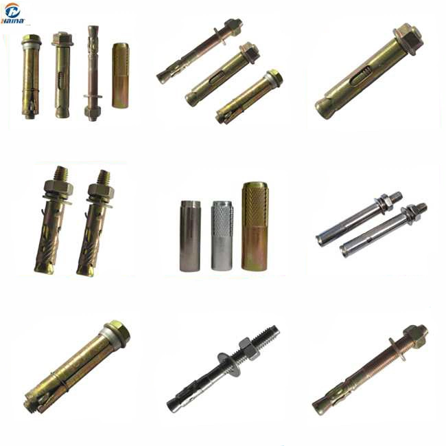 Color Zinc Plated Dyna Anchor Bolt, Carbon Steel Dyna Anchor Bolt