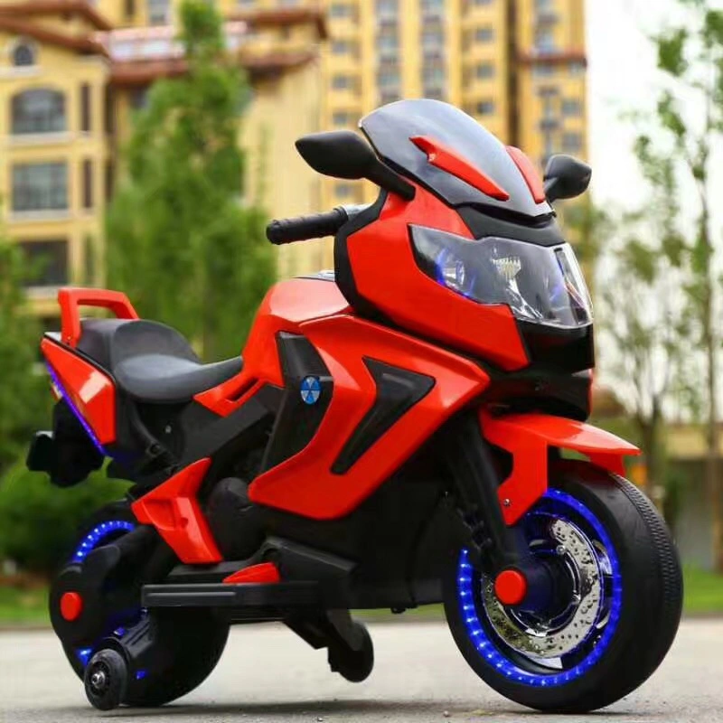 6V Battery Powered Kids Ride on Motorcycle Children Motorcycle with Battery Plastic Toys