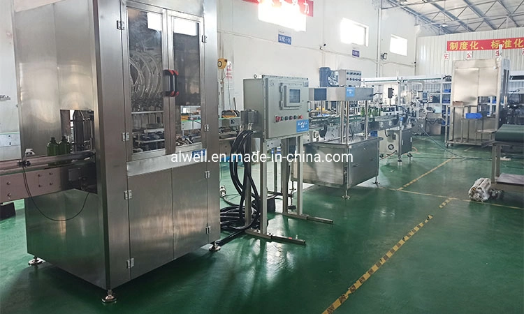 Stock Machine Automatic Sanitizer Gel Filler Hand Sanitizer Shampoo Filling Machine