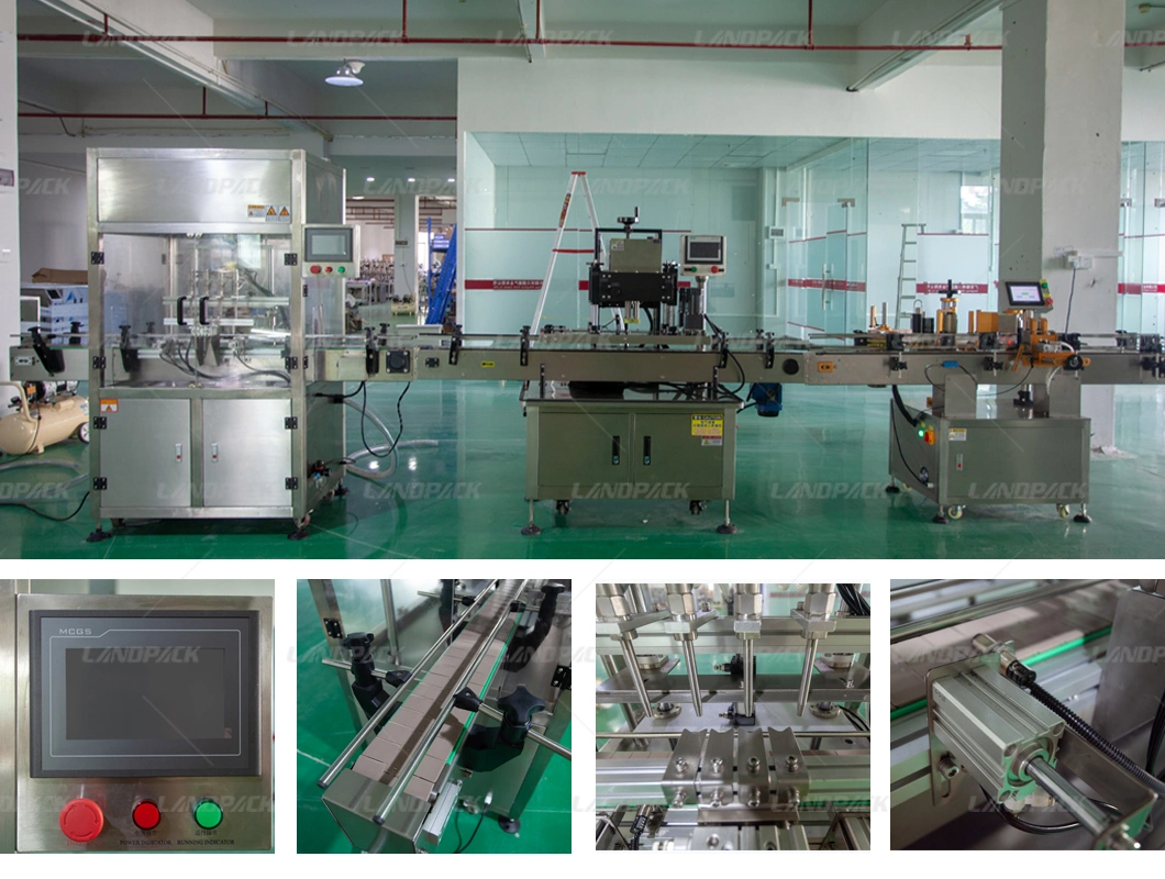 Multifunction Hand Sanitizer Bottle Filling Capping Labeling Machine Hand Sanitizer Filling Line