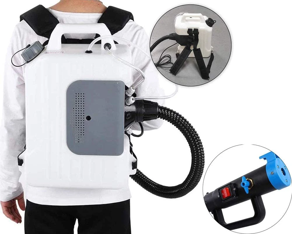 10L Electric Ulv Sprayer Disinfection Fogger Spray Distance Mosquito Killer Portable Ultra-Low Atomizer Foggimg Machine