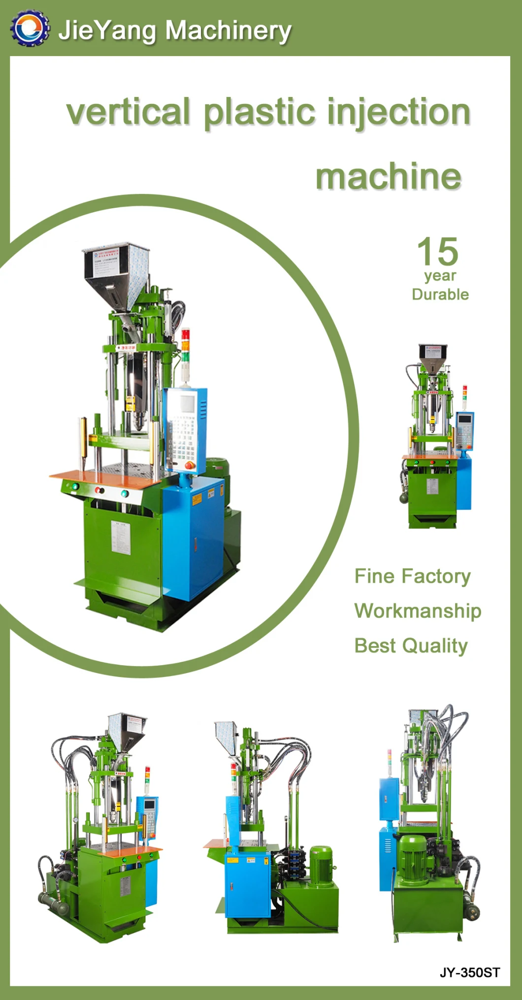 Factory Customize Vertical Automatic Rubber Injection Molding Machine