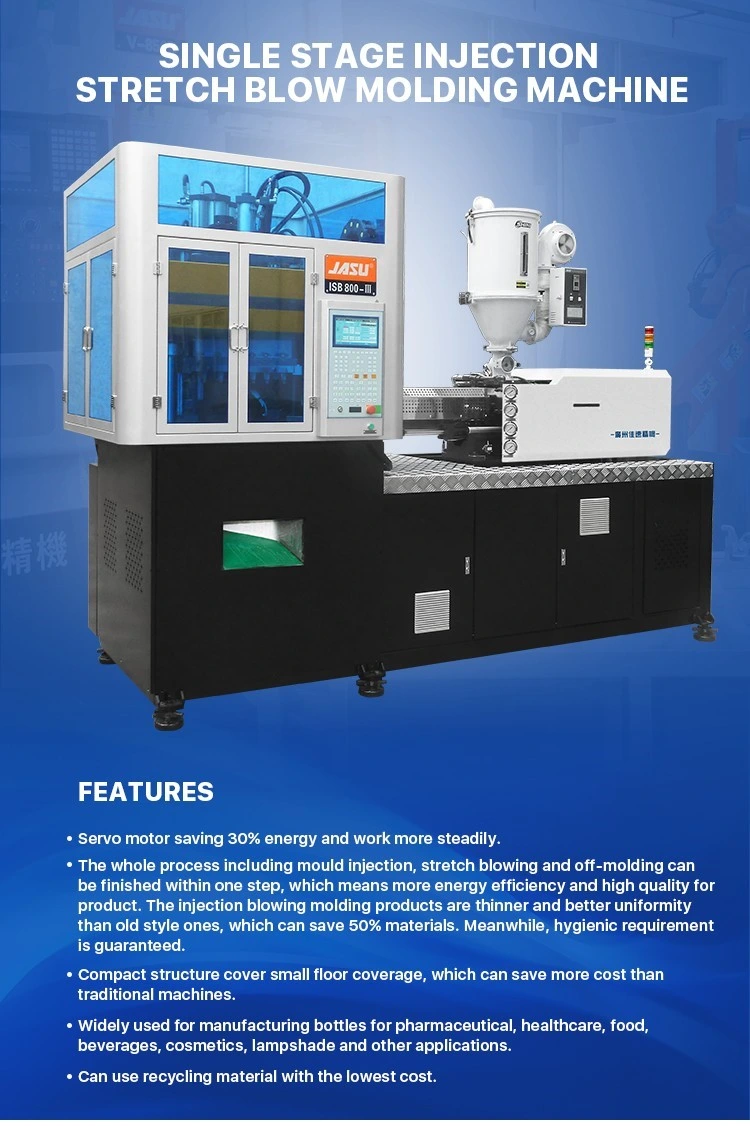 Pet PP PC Tritan PP Injection Stretch Blow Molding Machine