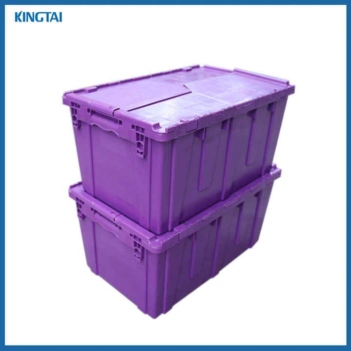 73L Green Plastic Moving Crate Plastic Crate