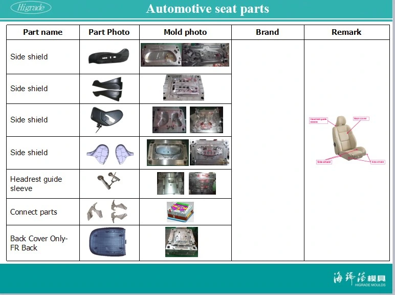 Gas-Assisted Injection Mould/Mold for Automotive Plastic Parts