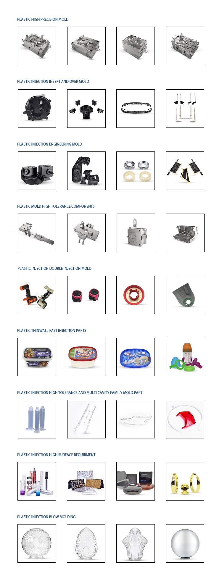 Top Quality Auto Engine Die 2K Mold Pet Tooling Manufacturer Plastic Mold