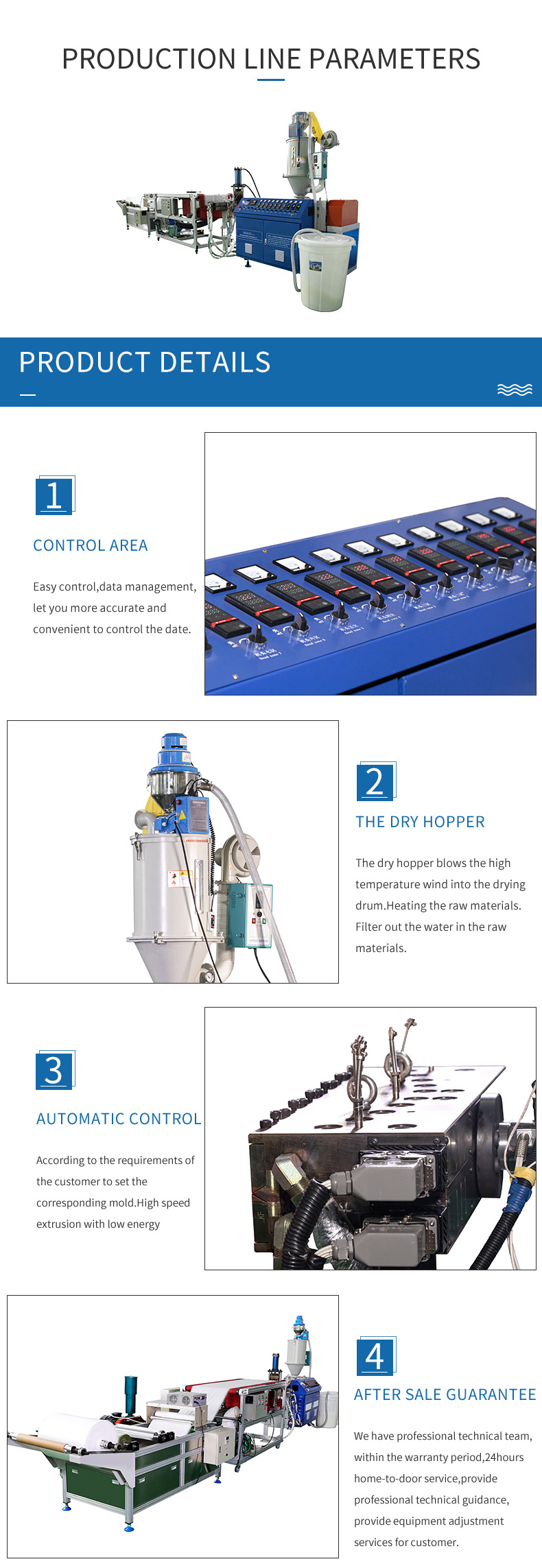 PP Melt Blown Fabrics Production Line