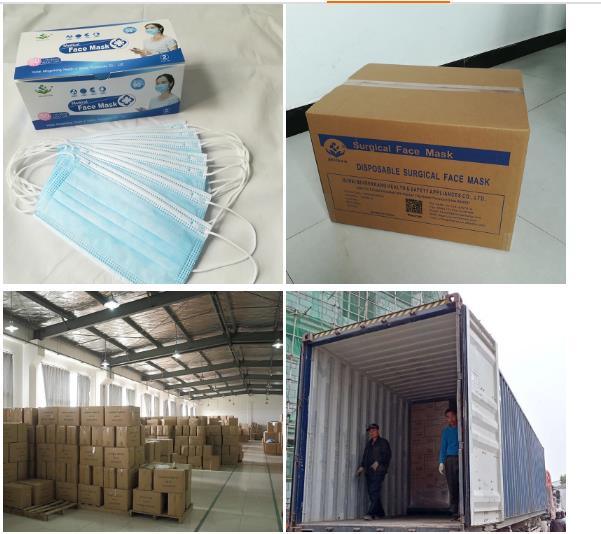 Wholesale Disposable 3-Ply Non Woven Face Mask Protection