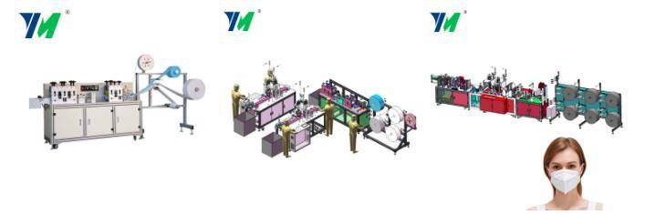 Special for Non-Woven Material Ultrasonic Mask Machine Disposable Face Mask Manufacturing Machine