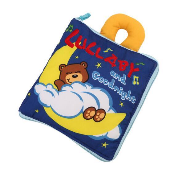 Educational Soft Cloth Baby Books with Crinkle