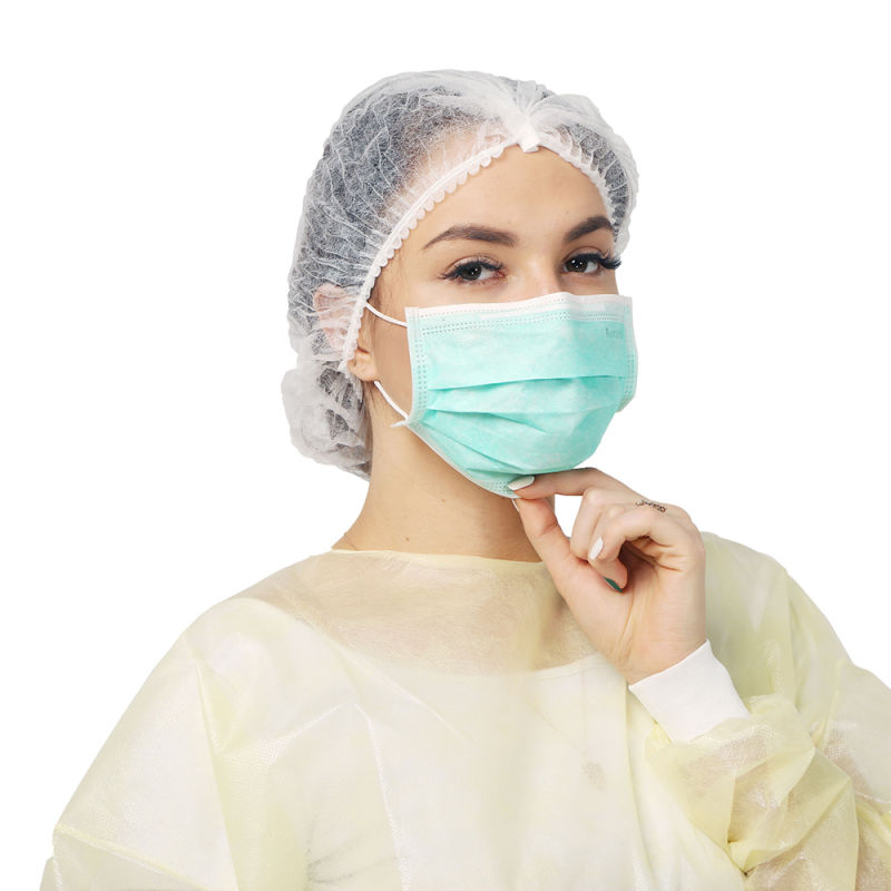 Disposable 3-Ply Anti-Pollution Dustproof Non Woven Face Mask for Adult
