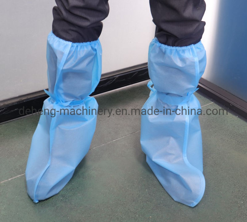 Disposable Water Roof Non Woven Medical Footcover Overshoe Boot Covers Making Machine