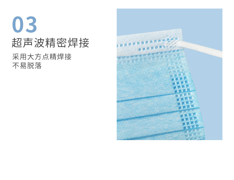 Non Woven Breathable Protective Masks for Dust, Germs