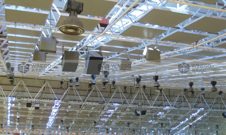 Light Weight Decorative Sound Absorbing Panels Suspended Sound Absorber