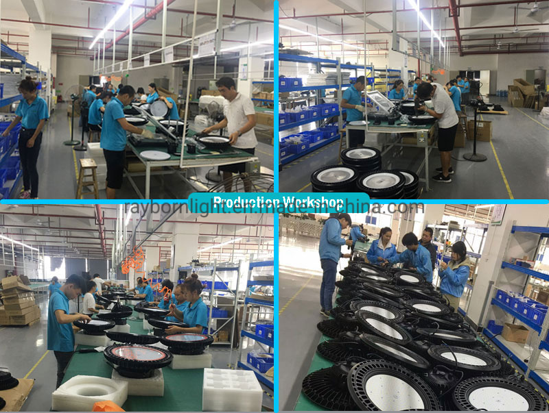 60/90/120deg View Angle UFO LED High Bay Lamp for Warehouse Supermarket Factory Industrial Lighting Fixture Lights (RB-HB-200WU2)