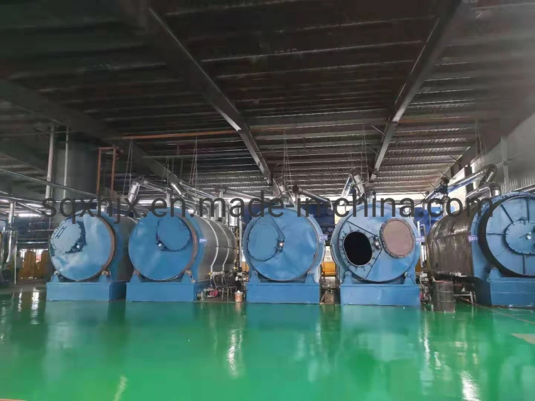 10ton Tire Pyrolysis Machinery with High Profit Return