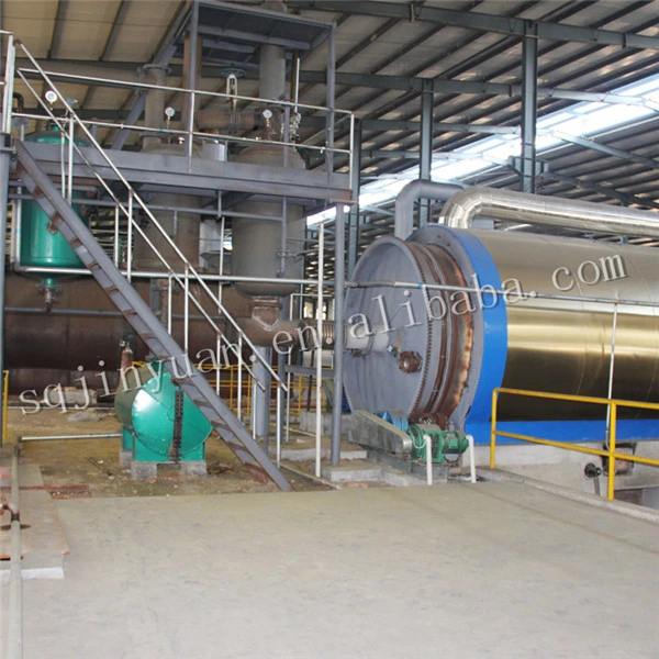 Waste Plastic Rubber Recycling Pyrolysis Plant