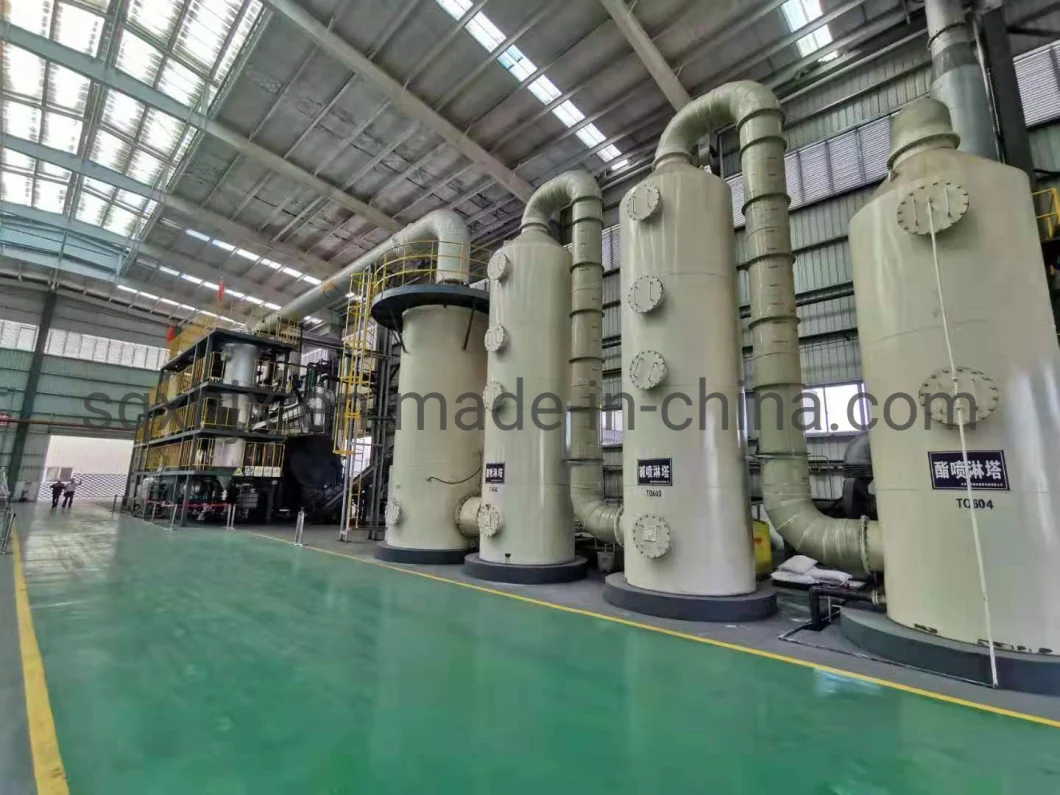 10ton Tire Pyrolysis Machinery with High Profit Return