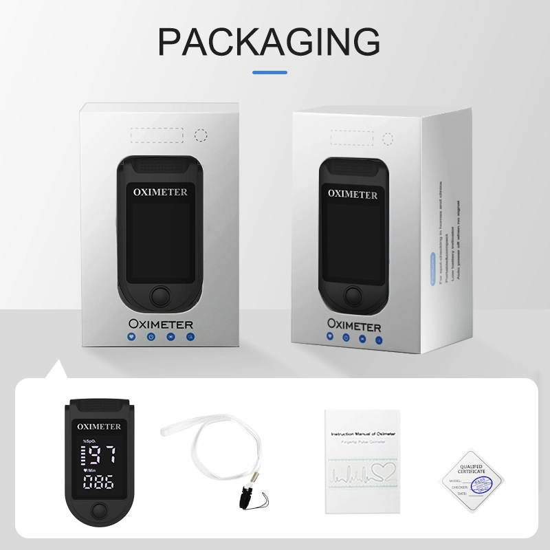 Hot Sale SpO2 Bluetooth Devices Digital Fingertip Oximeters Oxygen Saturation Monitor Meter Portable Oximetro No Battery